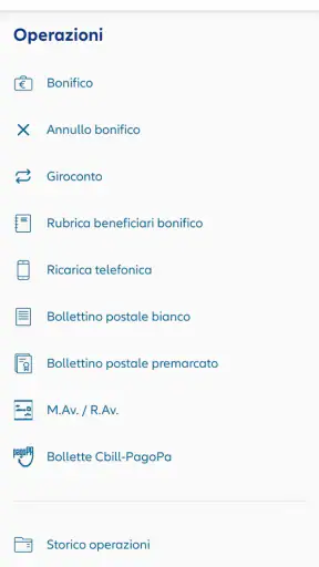 Allianz Bank screenshot