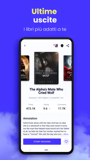 AlphaNovel — Libri e racconti screenshot