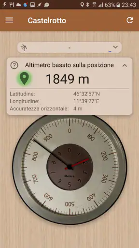 Altimetro preciso PRO screenshot