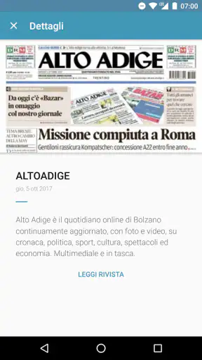 Alto Adige screenshot