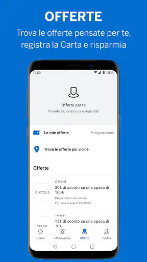 Amex Italia screenshot