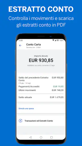 Amex Italia screenshot