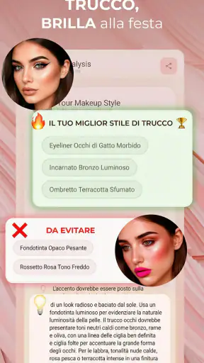 Analisi Colore e Viso con IA screenshot