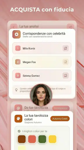 Analisi Colore e Viso con IA screenshot