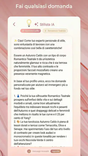 Analisi Colore e Viso con IA screenshot