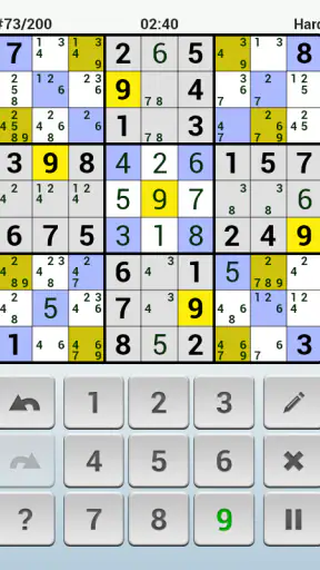Andoku Sudoku 2+ screenshot