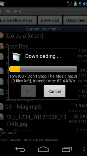 AndSMBPro screenshot