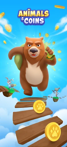 Animals & Coins: Animal Run screenshot