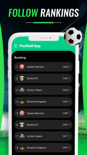 App di calcio in diretta screenshot
