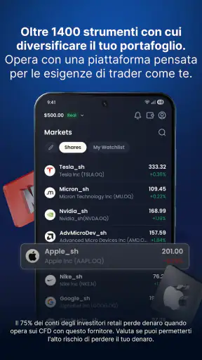 App XM: il trading sicuro screenshot