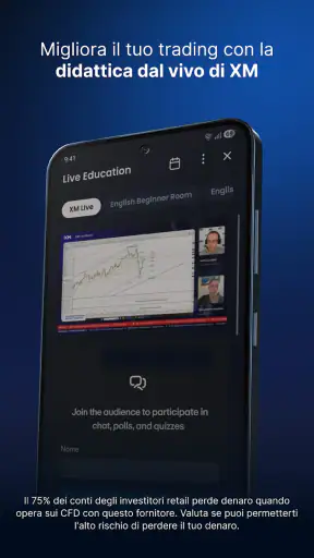 App XM: il trading sicuro screenshot