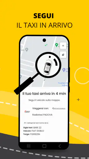 appTaxi: chiama e paga il taxi screenshot