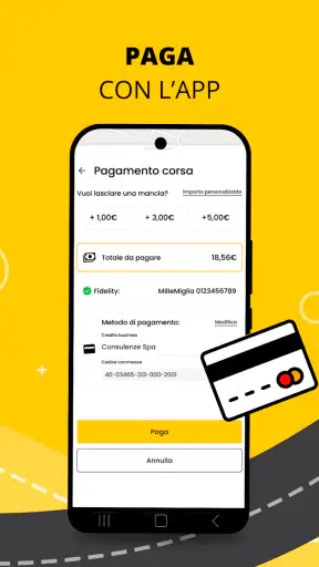 appTaxi: chiama e paga il taxi screenshot
