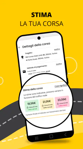 appTaxi: chiama e paga il taxi screenshot