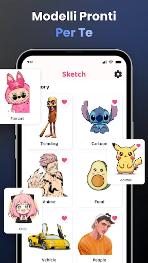AR Drawing Sketch Paint App screenshot