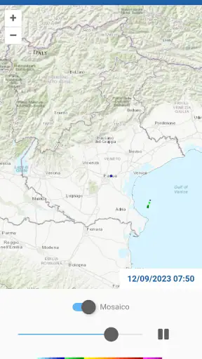 ARPAV Meteo screenshot