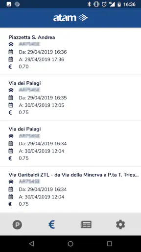 ATAM Parking screenshot