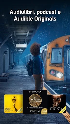 Audible: audiolibri e podcast screenshot