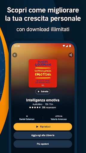 Audible: audiolibri e podcast screenshot
