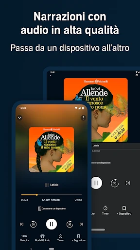 Audible: audiolibri e podcast screenshot