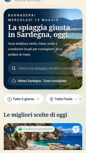 Aura Beach Advisor screenshot