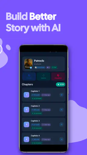 Autore di libri AI screenshot