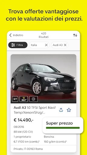 AutoScout24: Auto e moto usate screenshot