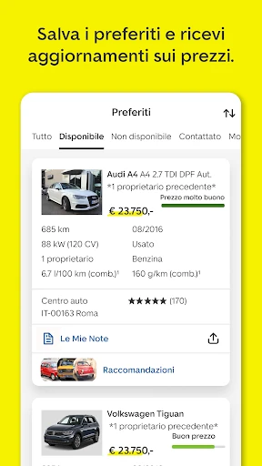AutoScout24: Auto e moto usate screenshot