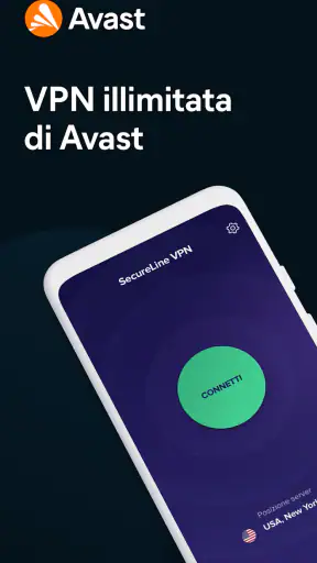 Avast SecureLine VPN Sicurezza screenshot