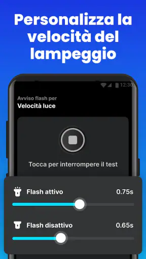 Avviso flash su chiamate e SMS screenshot