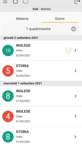 Axios Registro Elettronico ALU screenshot