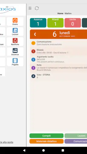Axios Registro Elettronico ALU screenshot