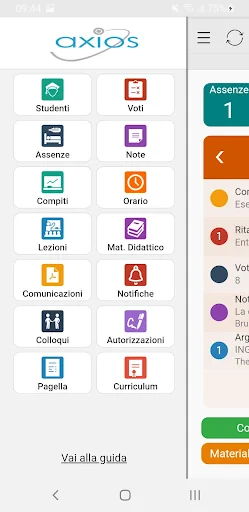 Axios Registro Elettronico FAM screenshot