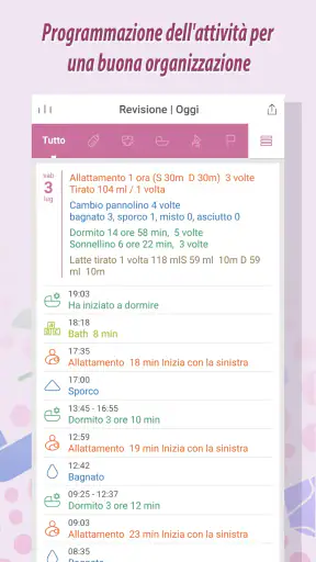 Baby Tracker - Diario bebè screenshot