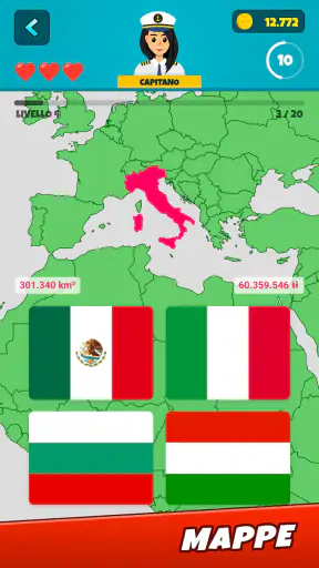 Bandiere 2: Geografia Quiz screenshot