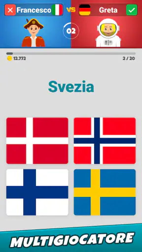 Bandiere 2: Geografia Quiz screenshot