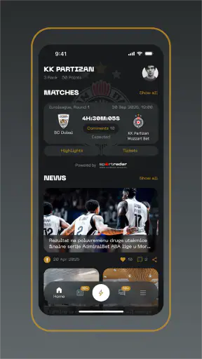 BC Partizan screenshot