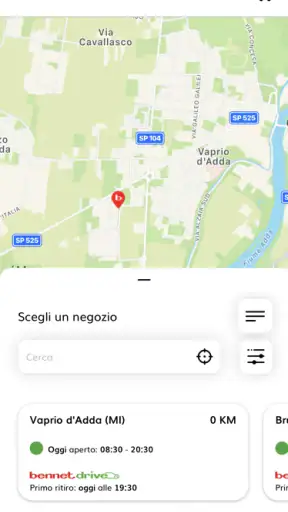 Bennet spesa online screenshot