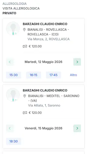 Bianalisi Meditel screenshot