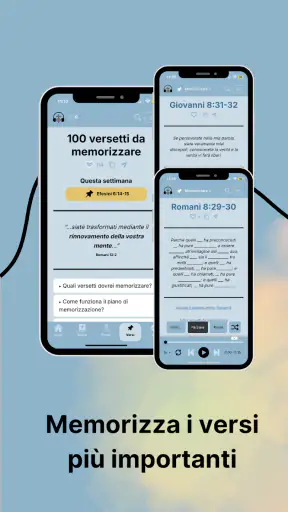 Bibbia audio in italiano screenshot