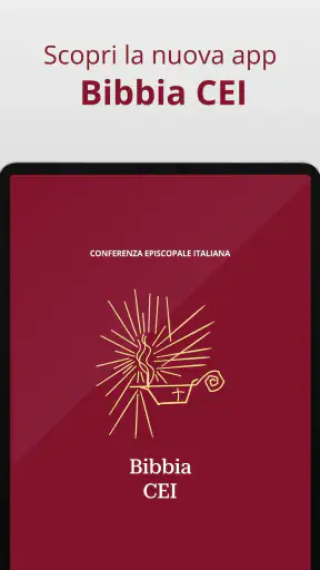Bibbia CEI screenshot