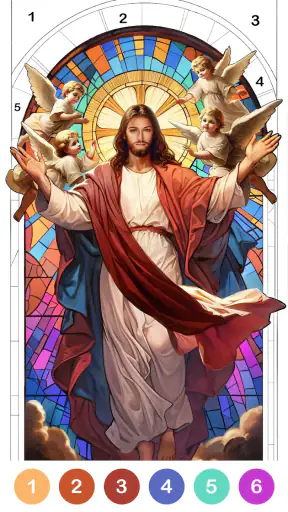 Bible Color: Colora per Numero screenshot