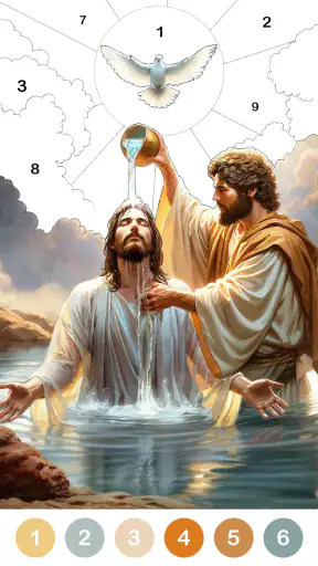 Bible Color: Colora per Numero screenshot