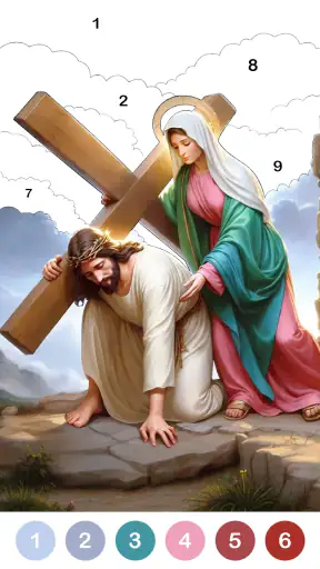 Bible Color: Colora per Numero screenshot