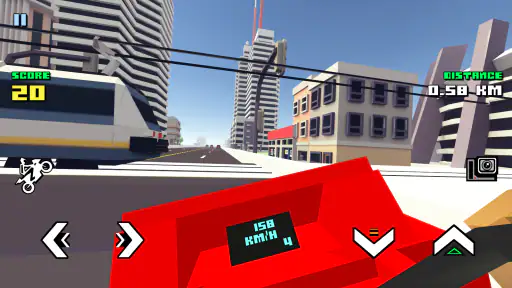 Blocky Moto Racing: Bike Rider screenshot