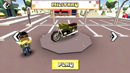 Blocky Moto Racing: Bike Rider screenshot