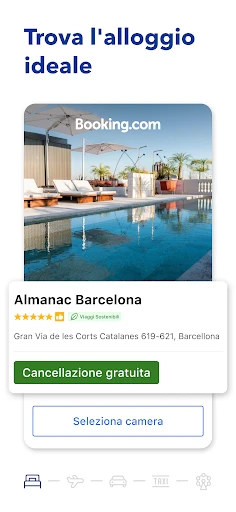 Booking.com prenotazioni hotel screenshot