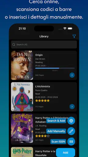 Bookito - Traccia libri screenshot