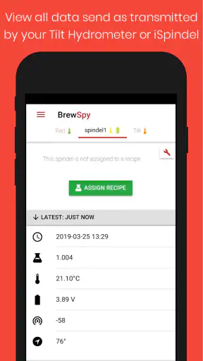 BrewSpy - iSpindel Tilt Plaato screenshot