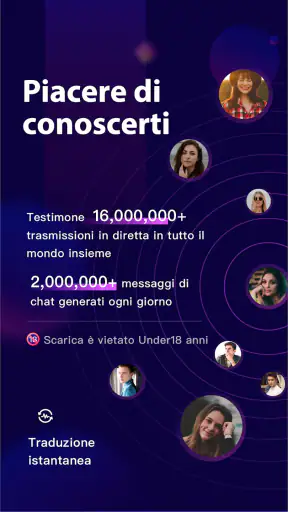BuzzCast - Videochat dal vivo screenshot